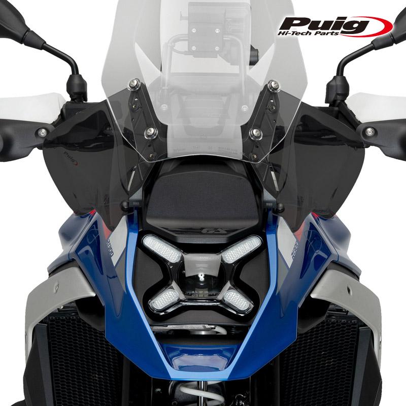 Puig（プーチ） Puig 21896F UPPER DEFLECTORS [DARK SMOKE] BMW