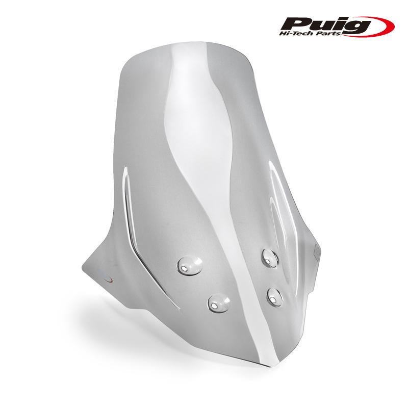 Puigプーチ ツーリングスクリーン スモーク バーグマンストリート125EX用 Puig（プーチ） Puig 21926H WINDSHIELD V-TECH LINE TOURING [SMOKE