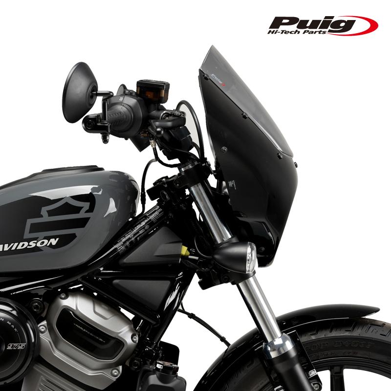 専用ページです Puig（プーチ） Puig 21957H SEMIFARINGS DARK NIGHT [SMOKE] HARLEY