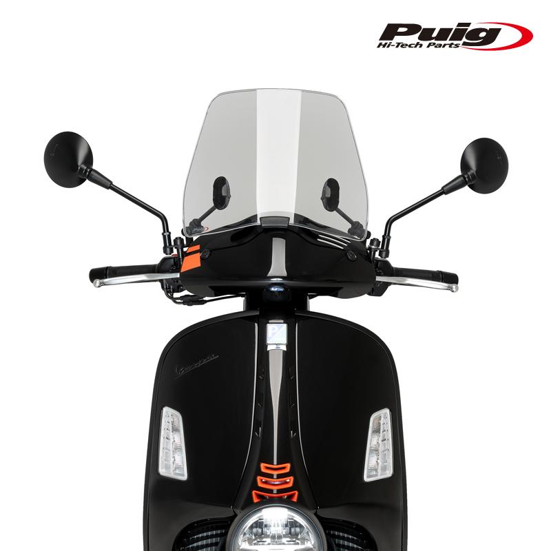 Puig（プーチ） Puig 21965H WINDSHIELD TRAFIC [SMOKE] VESPA GTV 300