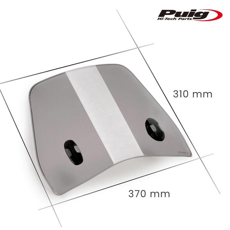 Puig（プーチ） Puig 21965H WINDSHIELD TRAFIC [SMOKE] VESPA GTV 300