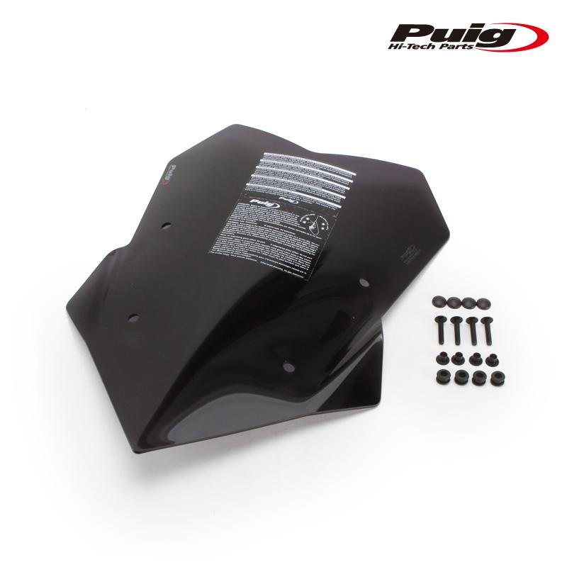Puig 21967F RACING-Sport SCREEN [DARK SMOKE] YAMAHA TRACER 9 (21-24)YAMAHA TRACER 9 GT (23-24)プーチ スクリーン カウル_1