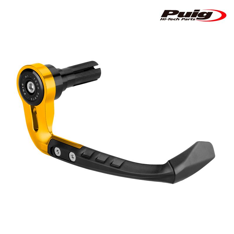 Puig 21993O BRAKE LEVER PROTECTOR RAW [GOLD] 汎用 プーチ ブレーキレバープロテクター_1
