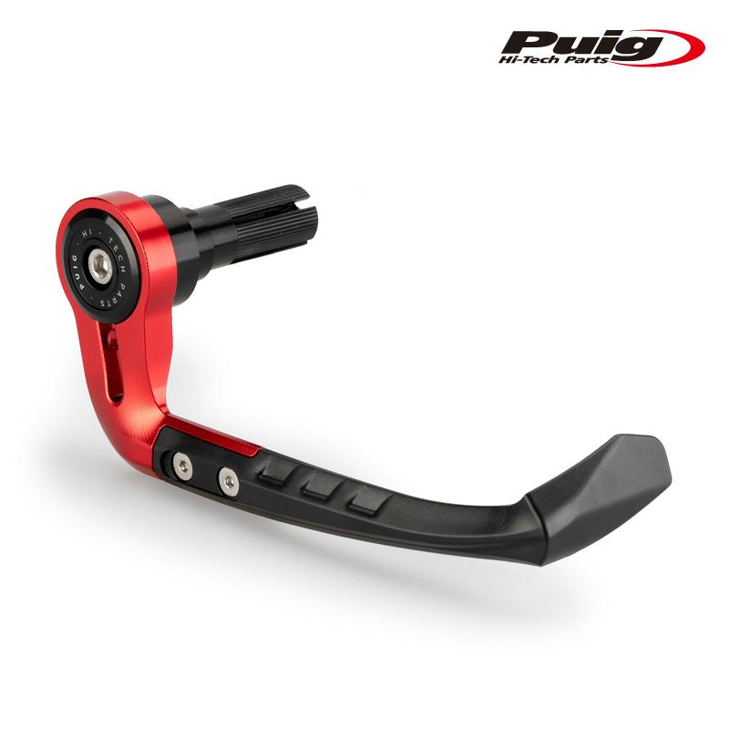 Puig（プーチ） Puig 21993R BRAKE LEVER PROTECTOR RAW [RED] 汎用