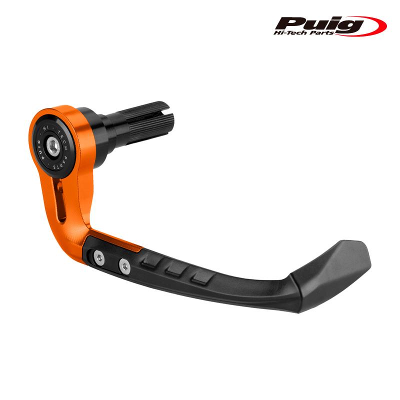 Puig 21993T BRAKE LEVER PROTECTOR RAW [ORANGE] 汎用 プーチ ブレーキレバープロテクター_1