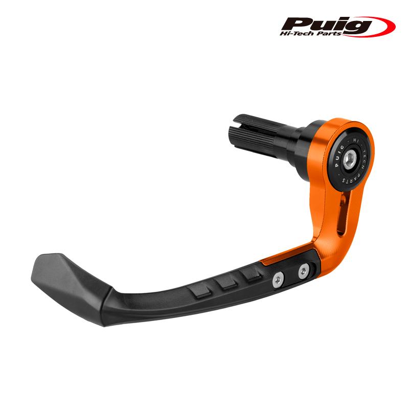 Puig 21994T CLUTCH LEVER PROTECTOR RAW [ORANGE] 汎用 プーチ クラッチレバープロテクター_1