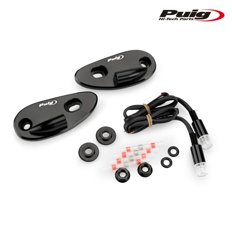 みるページ Puig（プーチ） Puig 22043N REARVIEW MIRRORS CAPS WITH TURN LIGHTS