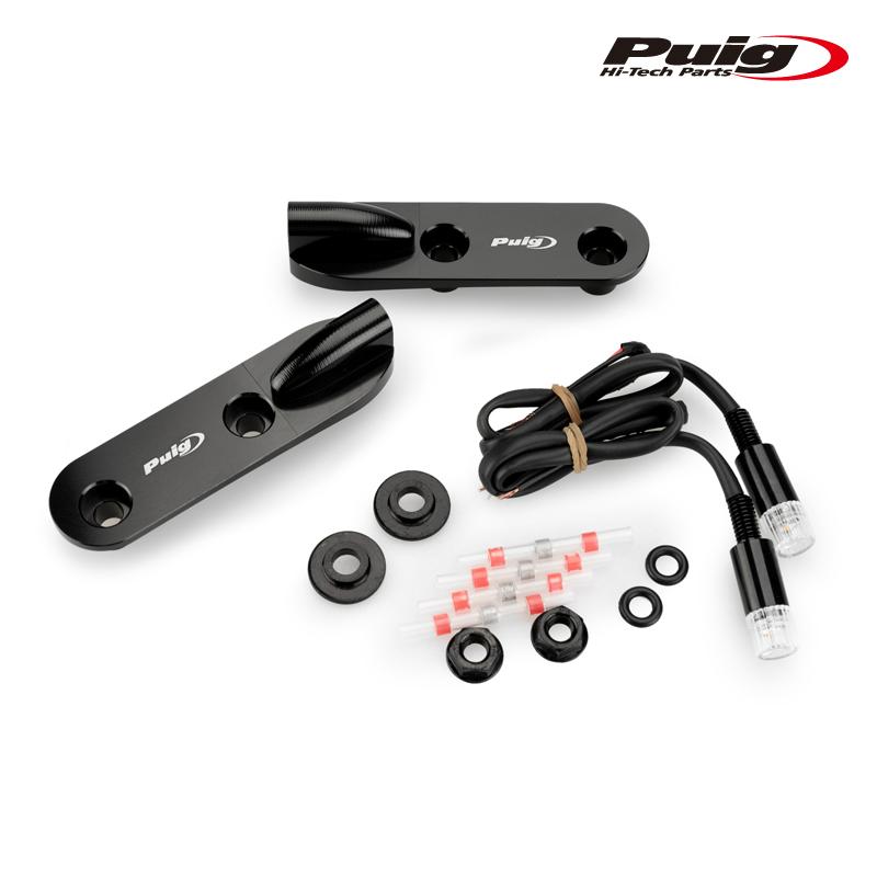 Puig（プーチ） Puig 22044N REARVIEW MIRRORS CAPS WITH TURN LIGHTS