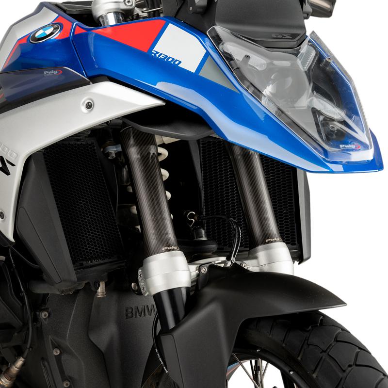 Puig（プーチ） Puig 22052C FORK PROTECTOR KIT [CARBON LOOK] 汎用