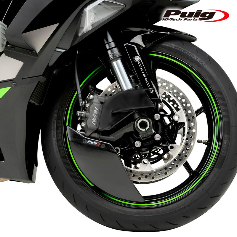 Puig（プーチ） Puig 22076J BRAKE COOLER [MATT BLACK] KAWASAKI ZX