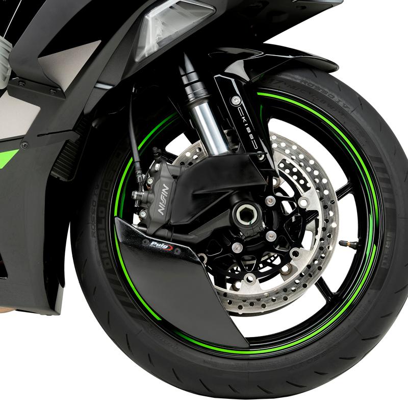 Puig（プーチ） Puig 22076J BRAKE COOLER [MATT BLACK] KAWASAKI ZX