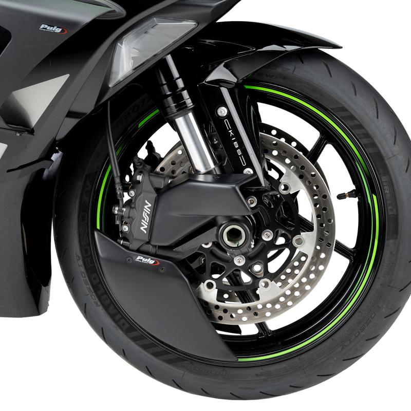 Puig（プーチ） Puig 22076J BRAKE COOLER [MATT BLACK] KAWASAKI ZX