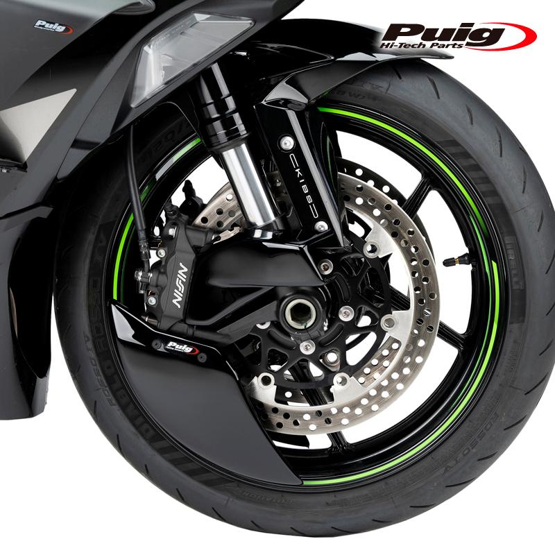 Puig（プーチ） Puig 22076N BRAKE COOLER [BLACK] KAWASAKI ZX-6R