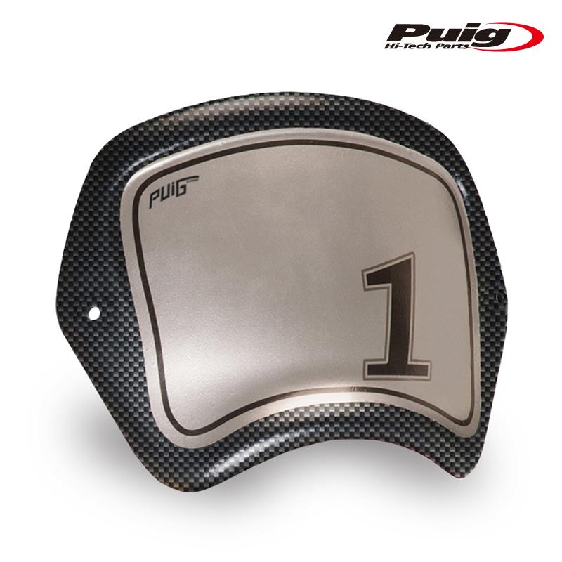 Puig（プーチ） Puig 22138C ABS FRONTAL PLATE[CARBON LOOK] HONDA