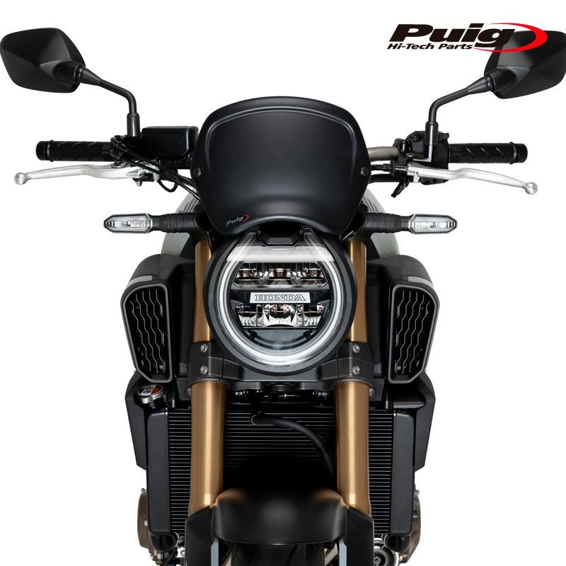 Puig（プーチ） Puig 22138J ABS FRONTAL PLATE[MATT BLACK] HONDA