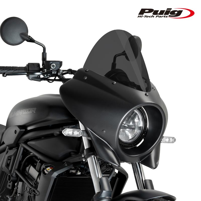 Puig（プーチ） Puig 22145F SEMIFARINGS MIRAGE SPORT [MATT BLACK