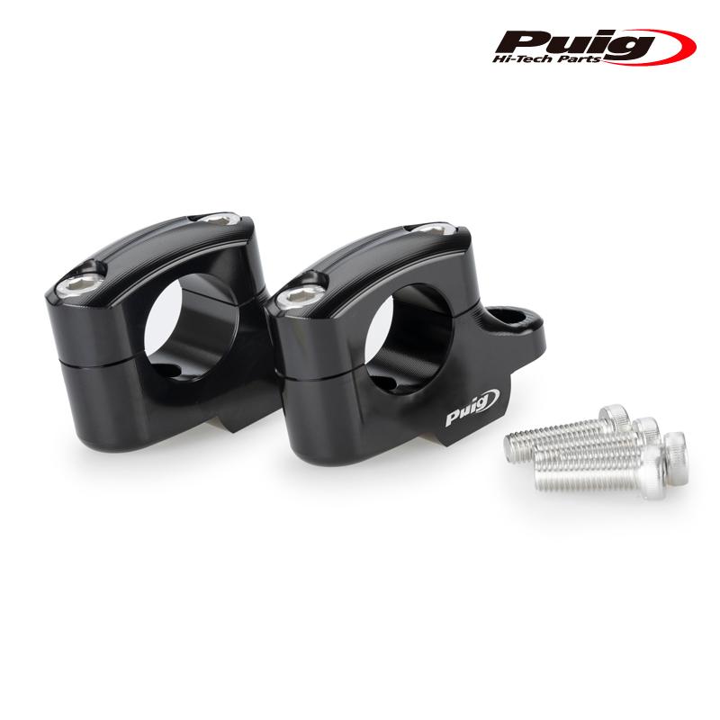 Puig（プーチ） Puig 22180N PULLBACK RISERS [BLACK] UP25mm BACK16mm