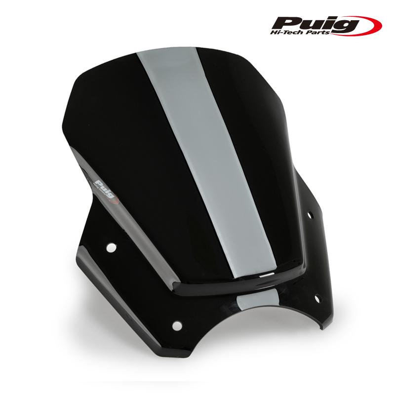Puig 22188N NEW GENERATION SPORT NKSCREEN[BLACK] HUSQVARNA SVARTPILEN 125(24-25) SVARTPILEN 401(24-25) プーチ スクリーン カウル_1
