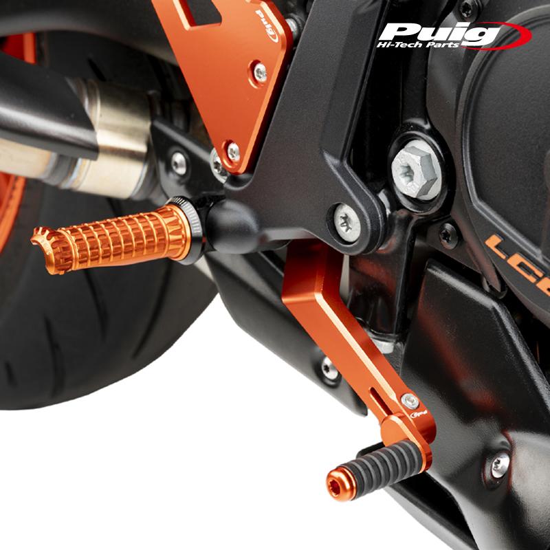 Puig（プーチ） Puig 22207T ADJUSTABLE GEAR SHIFT PEDAL [ORANGE