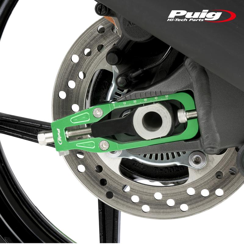 Puig（プーチ） Puig 22232V CHAIN TENSIONER [GREEN] KAWASAKI ZX-6R