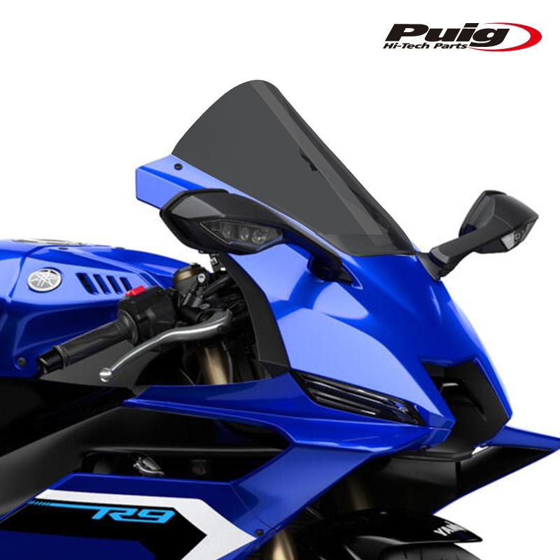 PUIG R-RACER スクリーン ダークスモーク YZF-R1 20-25 PUIG R-RACER