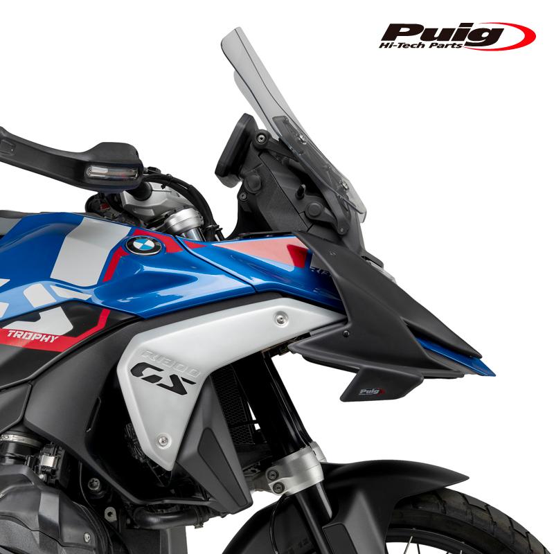 Puig（プーチ） Puig 22310J PISTA #5 FRONT SPOILER [MATT BLACK] BMW
