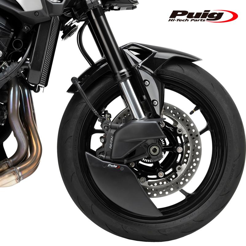 かめ② Puig（プーチ） Puig 22442J BRAKE COOLER [MATT BLACK] KAWASAKI Z900