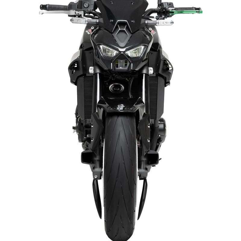 かめ② Puig（プーチ） Puig 22442J BRAKE COOLER [MATT BLACK] KAWASAKI Z900