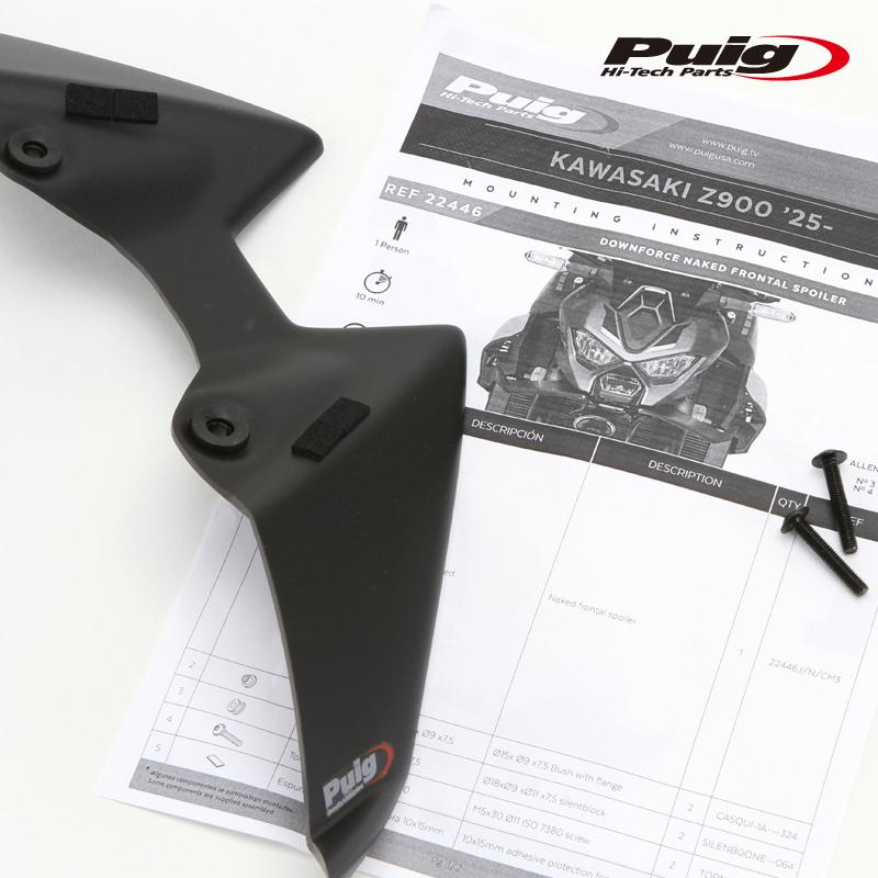 Puig（プーチ） Puig 22446J DOWNFORCE NAKED FRONTAL SPOILERS [MATT