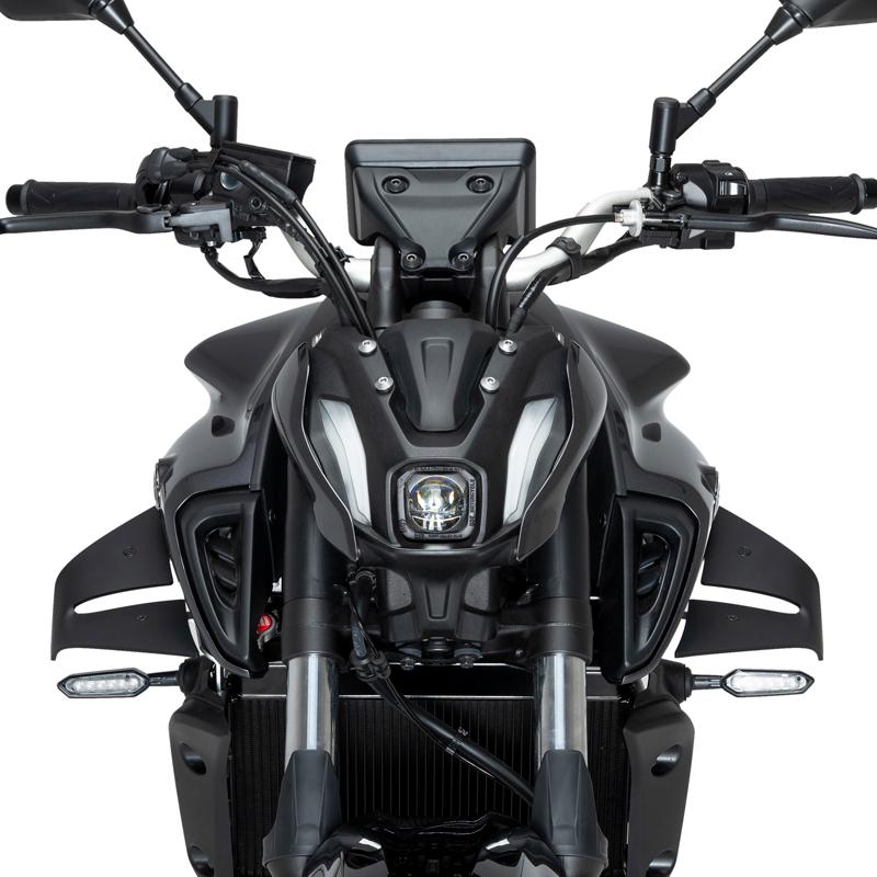 Puig（プーチ） Puig 22459J SPOILERS D12 [MATT BLACK] YAMAHA MT-07