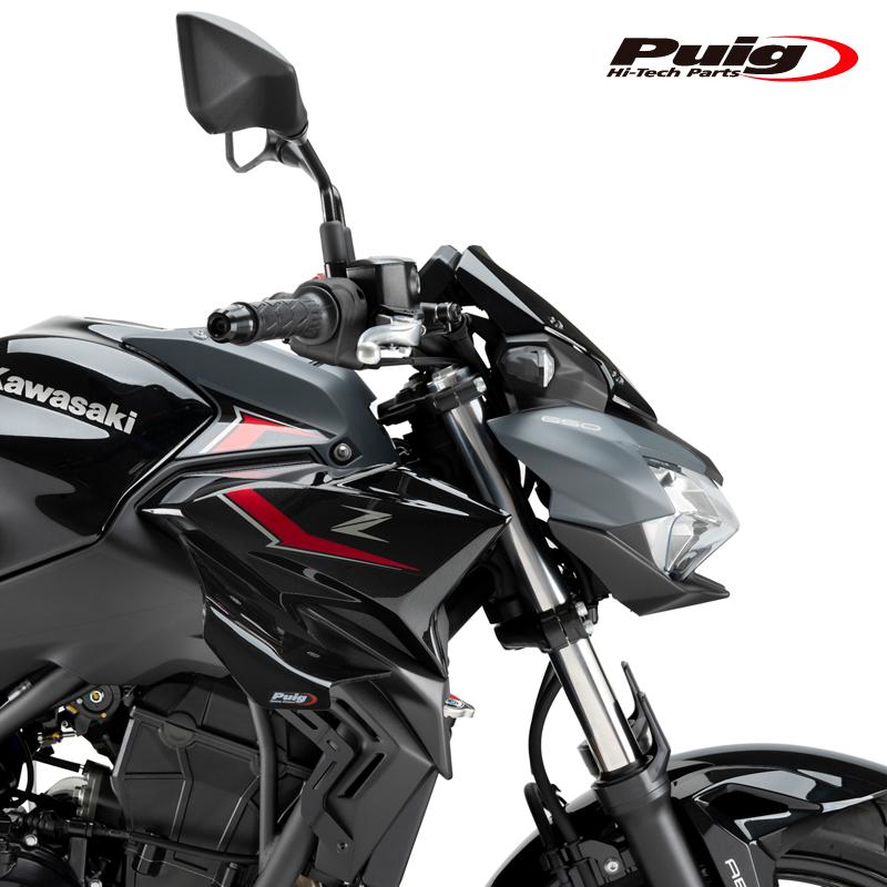 Puig（プーチ） Puig 22472N SPOILERS D12 [BLACK] KAWASAKI Z650(20