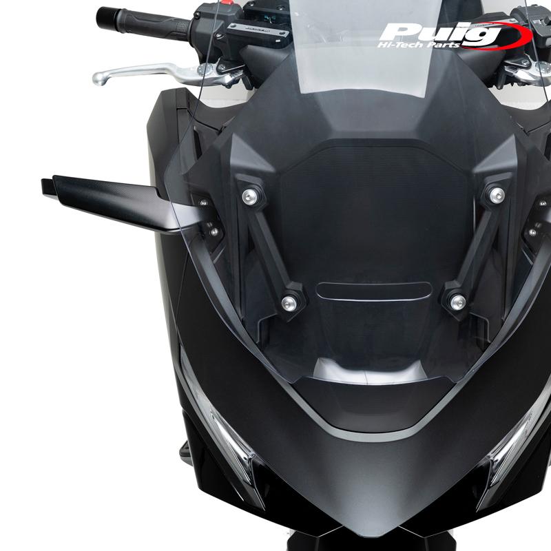 その他 V100S Puig（プーチ） Puig 22588N REARVIEW MIRROR AILERON/RIGHT [BLACK