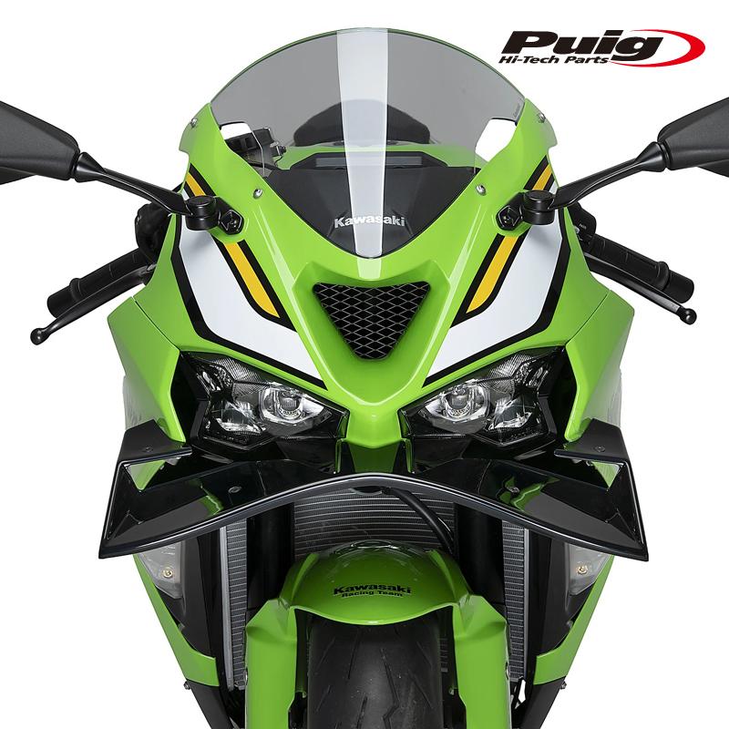 Puig（プーチ） Puig 22660N FRONTAL SPOILER GP [BLACK] KAWASAKI ZX