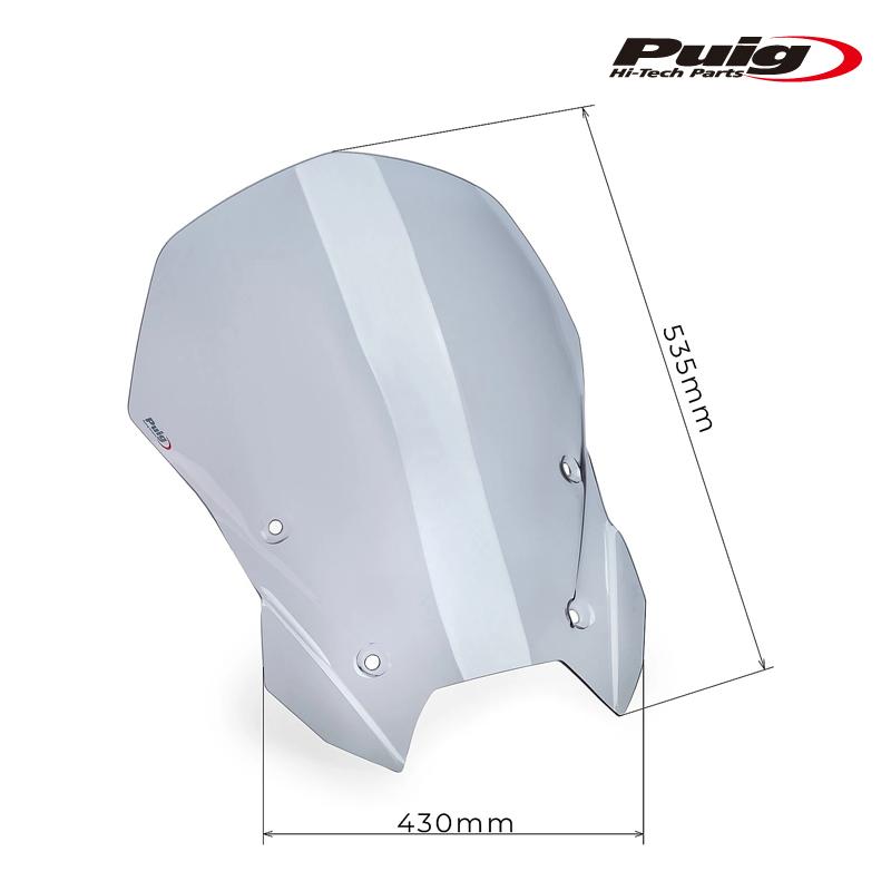 Puig（プーチ） Puig 22681H SCREEN TOURING [SMOKE] BMW R1300RS (25