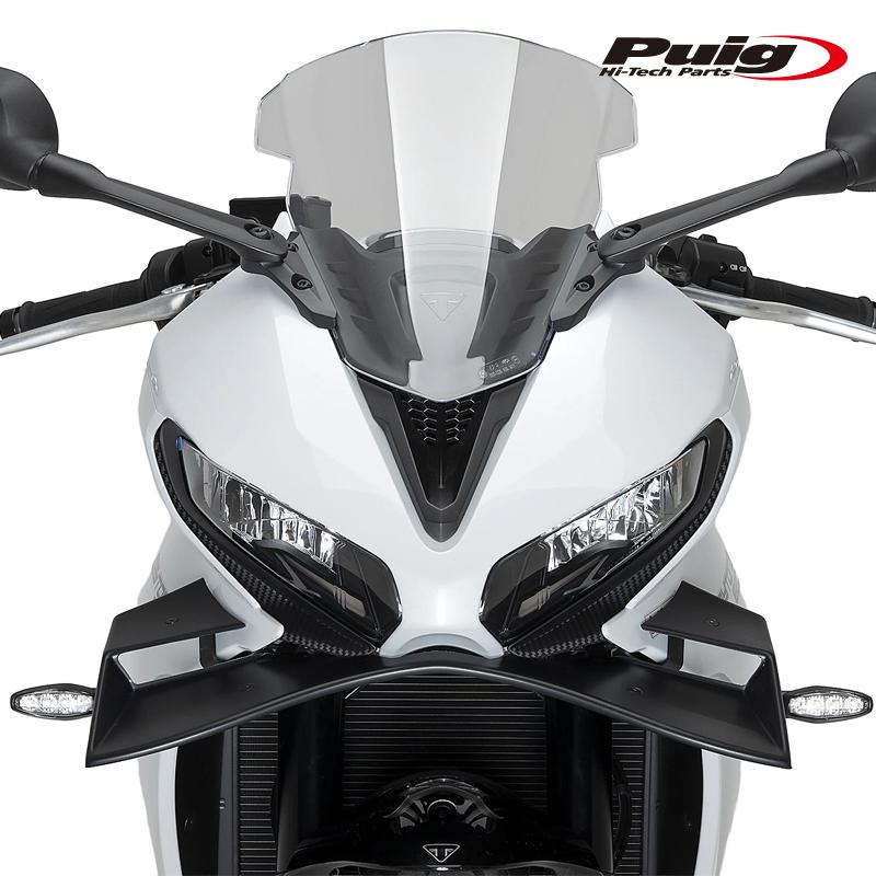 Puig（プーチ） Puig 22832J FRONTAL SPOILER GP [MATT BLACK] TRIUMPH