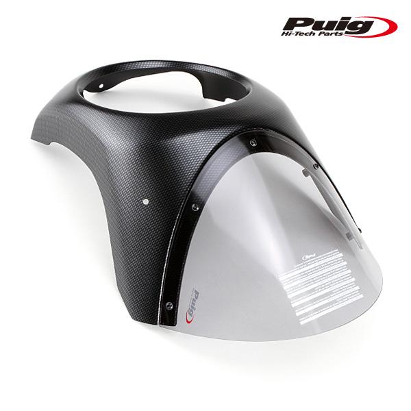 Puig（プーチ） Puig 3170H RETRO SEMI FAIRING [CARBON LOOK/ SMOKE