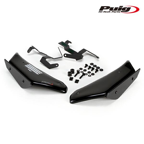 Puig（プーチ） Puig 3172N SIDE SPOILER WINGLET [BLACK] Kawasaki