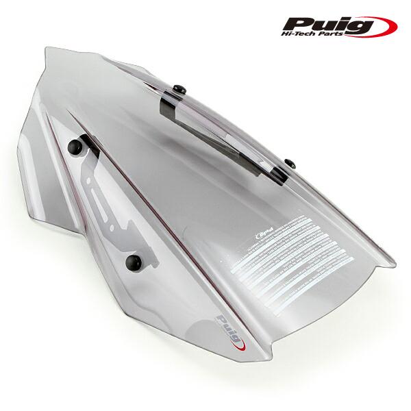 Puig 3548H Saut De Vent Naked Fumé Clair - Pour Kawasaki Z400 2019-2020