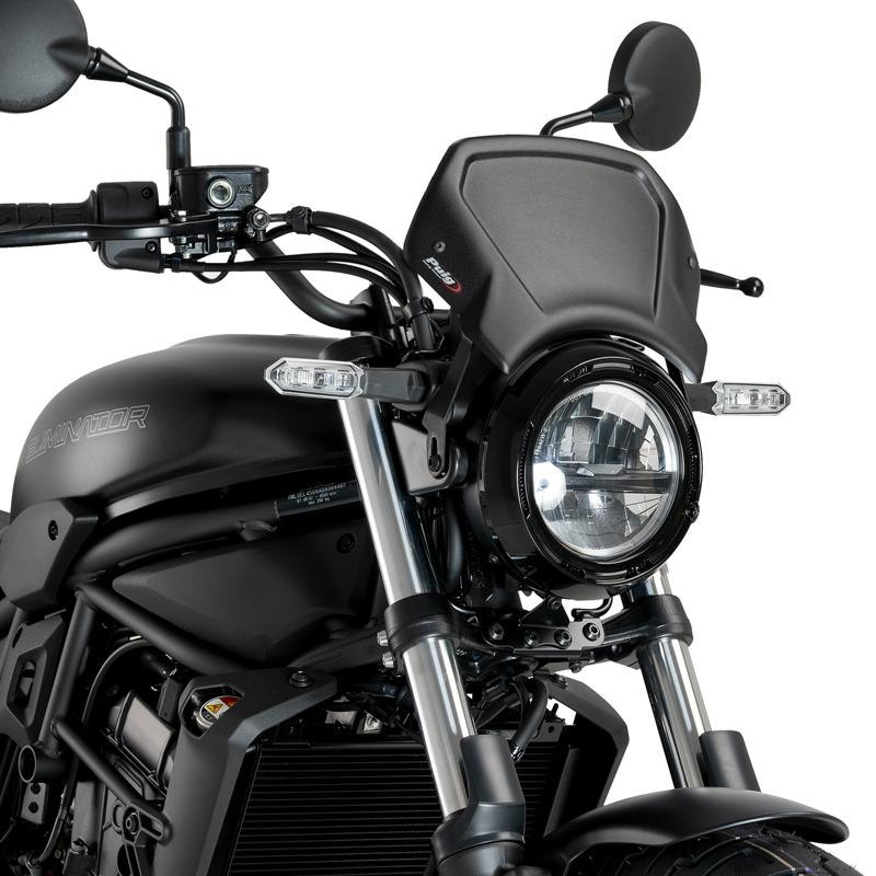 Puig（プーチ） Puig 3593N FRONT PANEL ALUMINIUM [BLACK] 汎用