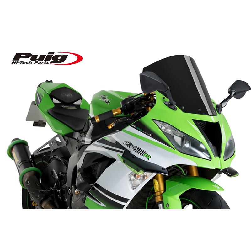 Puig 3629N RACING-SCREEN [BLACK] ZX-6R (18-21)/ ZX-6R 636 (13-21