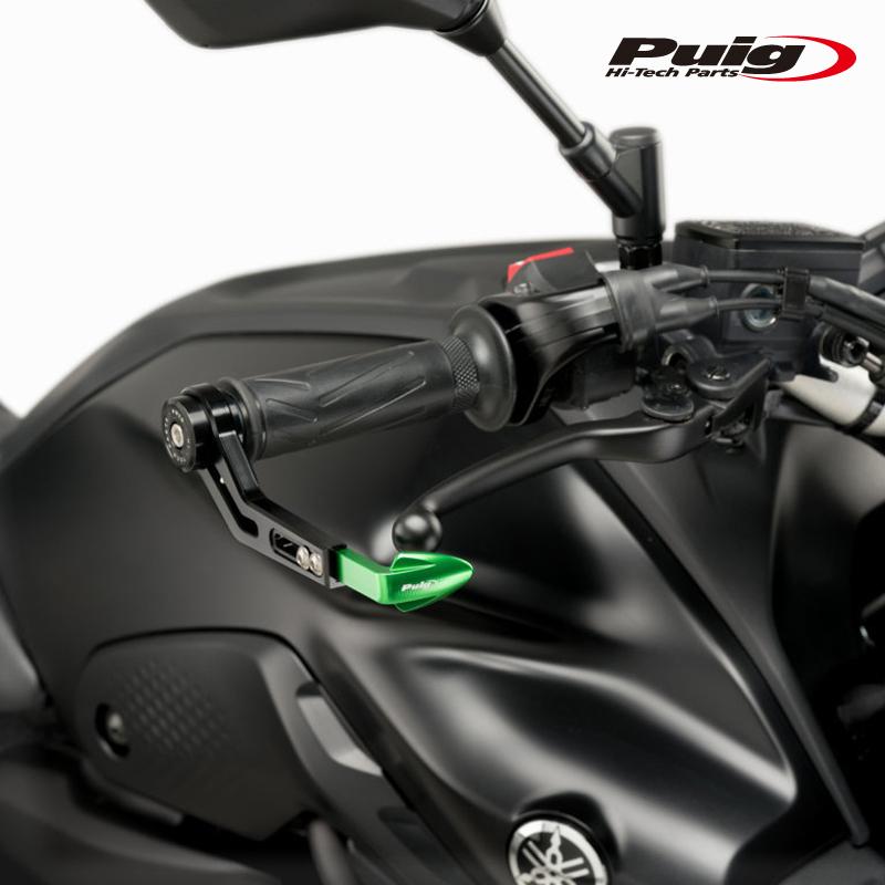 Puig Brake Lever Protector – Green – Fits Kawasaki Ninja Z / H2 / SE / SX (2018-2022)