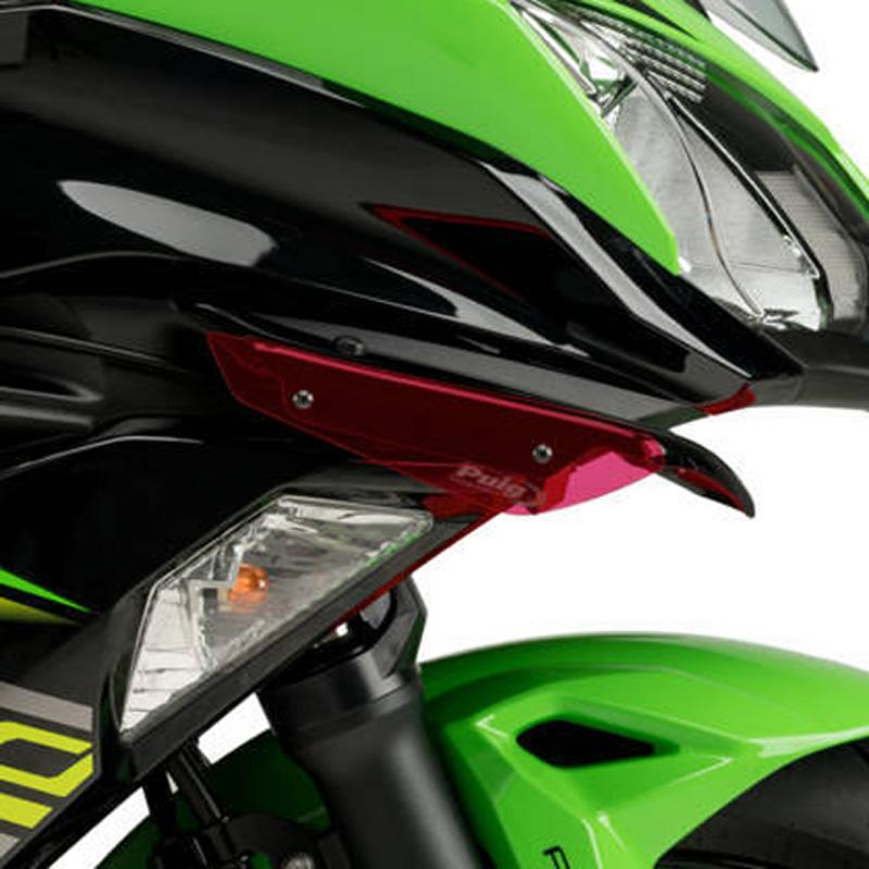 Puig（プーチ） Puig 3835R SIDE SPOILER WINGLET [RED] Kawasaki