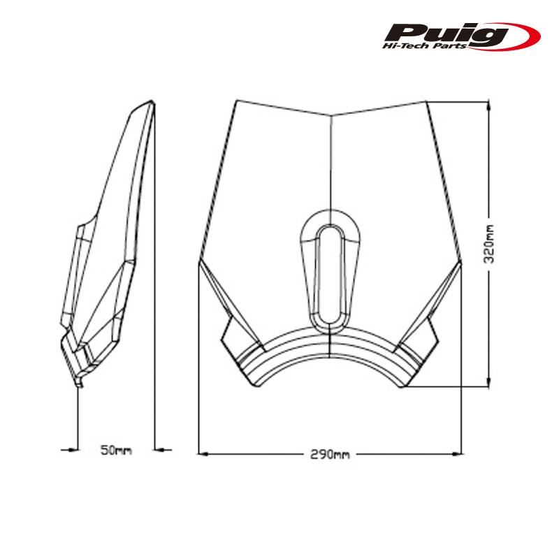 Puig（プーチ） Puig 3858H NEW GENERATION SPORT [SMOKE] HUSQVARNA