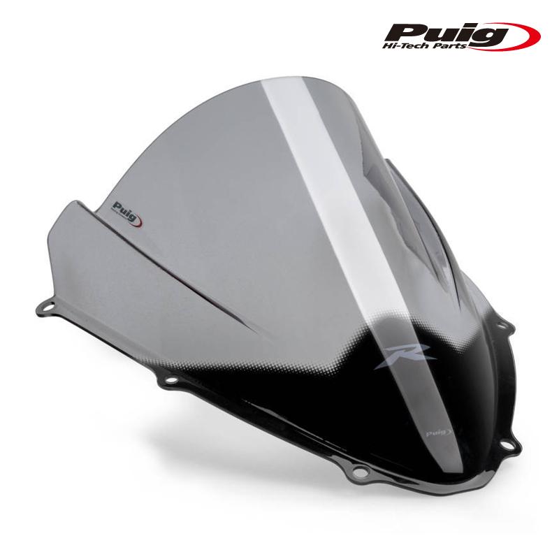 新品未使用 peak ウインドスクリーン& クランプ2個セット Puig（プーチ） Puig 4055H RACING-SCREEN [SMOKE] SUZUKI GSX-R600