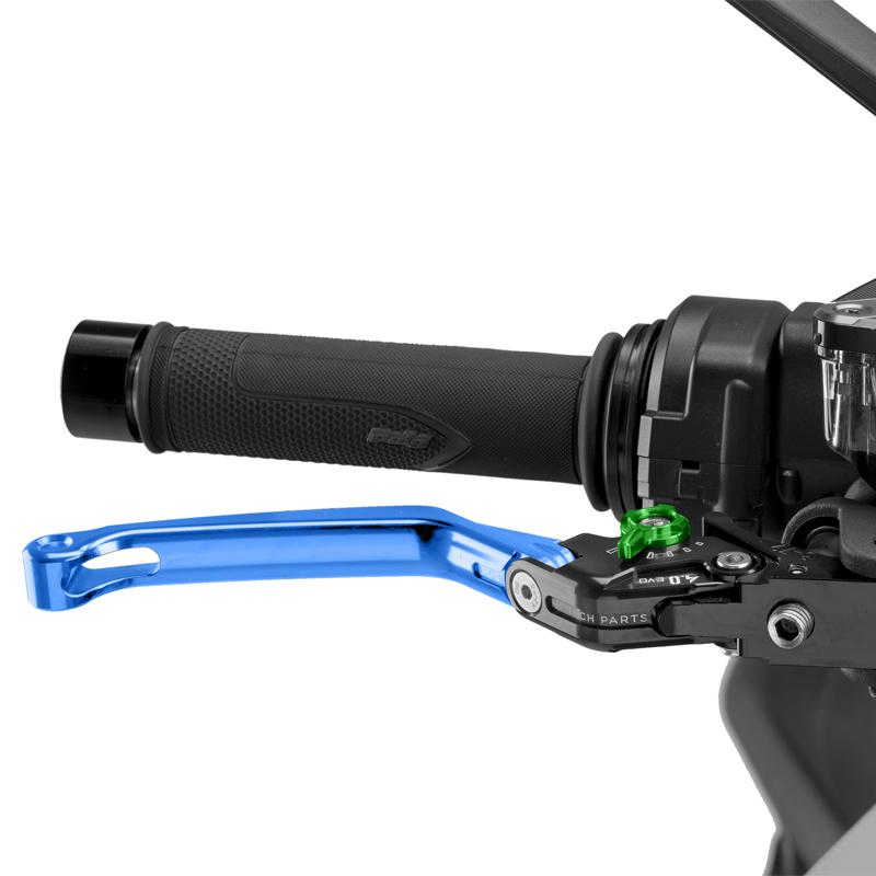 Puig（プーチ） Puig 4110AV BRAKE LEVER 4.0.FOLDABLE [BLUE/GREEN