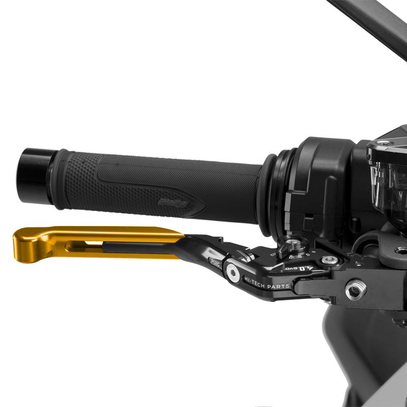 Puig（プーチ） Puig 414ONN BRAKE LEVER 4.0.EXTENDABLE [GOLD/BLACK