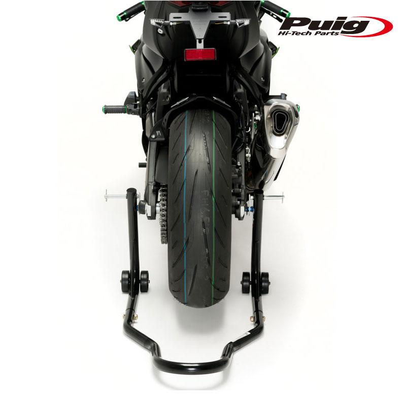 みーページ Puig（プーチ） Puig 4322N TWIN SWINGS ARMS REAR STAND 汎用 ツイン