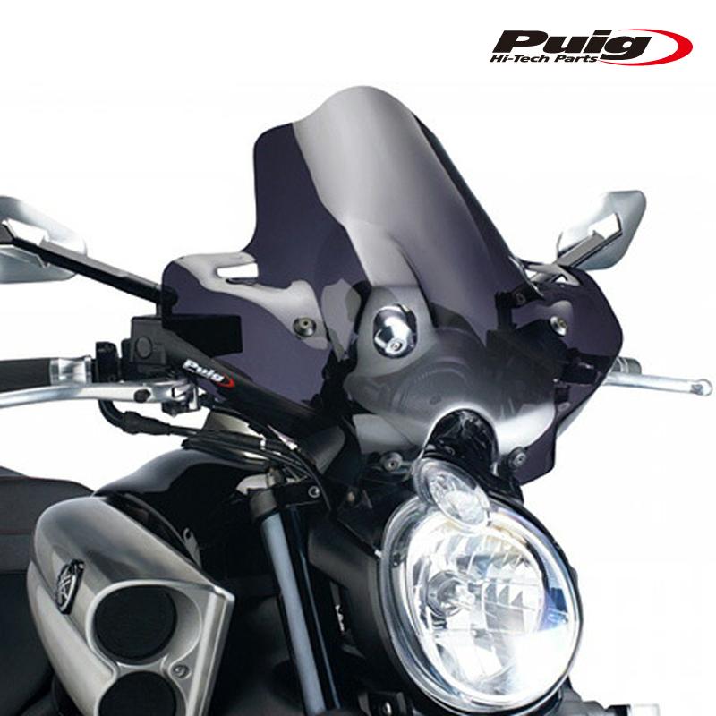 Puig 4952F NEW GENERATION SPORT [DARK SMOKE] YAMAHA V-MAX (09-20) プーチ スクリーン カウル