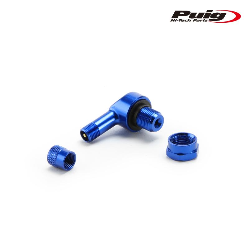 Puig（プーチ） Puig 5591A RACE VALVES [BLUE] 2個1SET Φ11.3 汎用