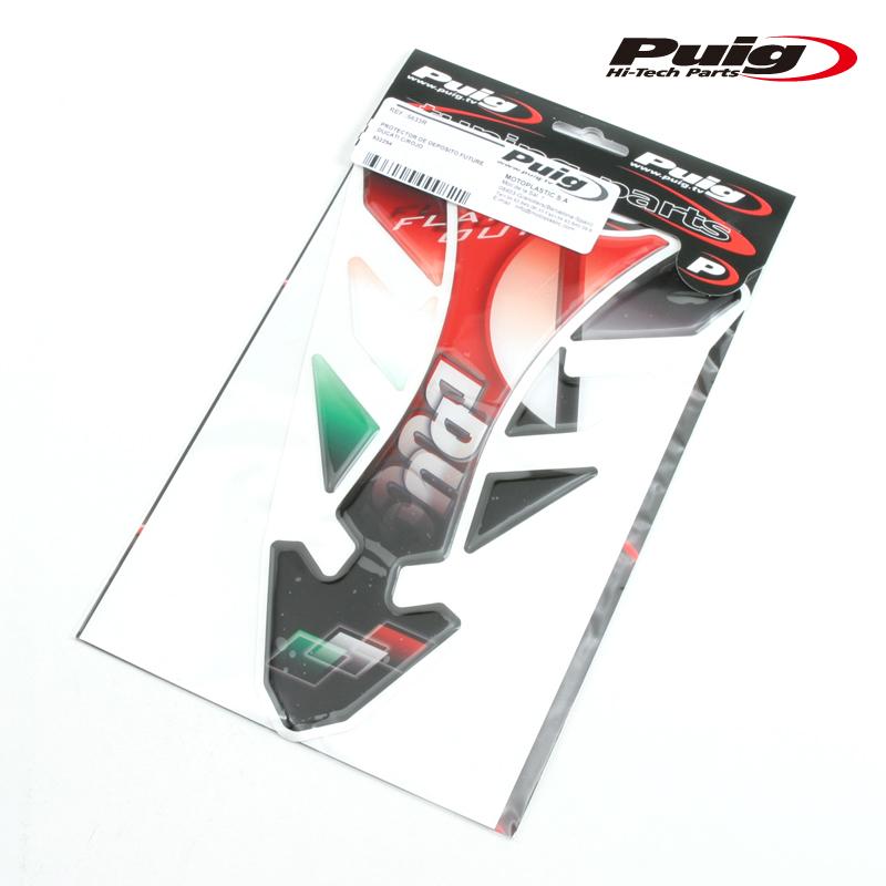 Puig（プーチ） Puig 5633R TANK PADS FUTURE [汎用] DUCATI [ RED